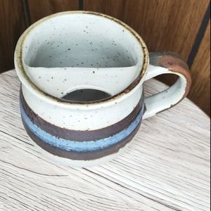 Otagiri Stoneware mustache mug